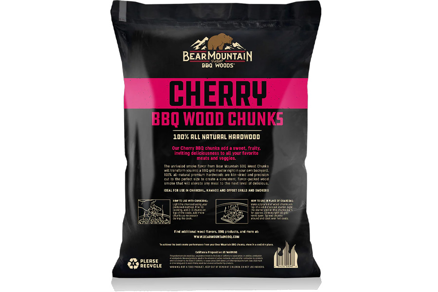 Bear Mtn. 20LBS BBQ Wood Chunks Cherry